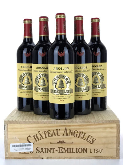 2018 Chateau Angelus, Saint-Emilion, Case of 6 btls