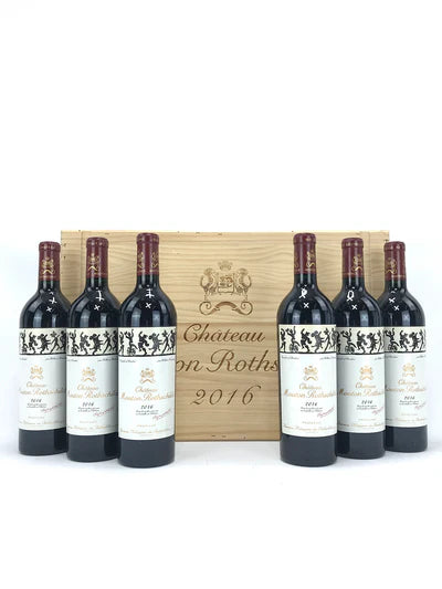 2016 Chateau Mouton Rothschild, Pauillac, Case of 6 btls