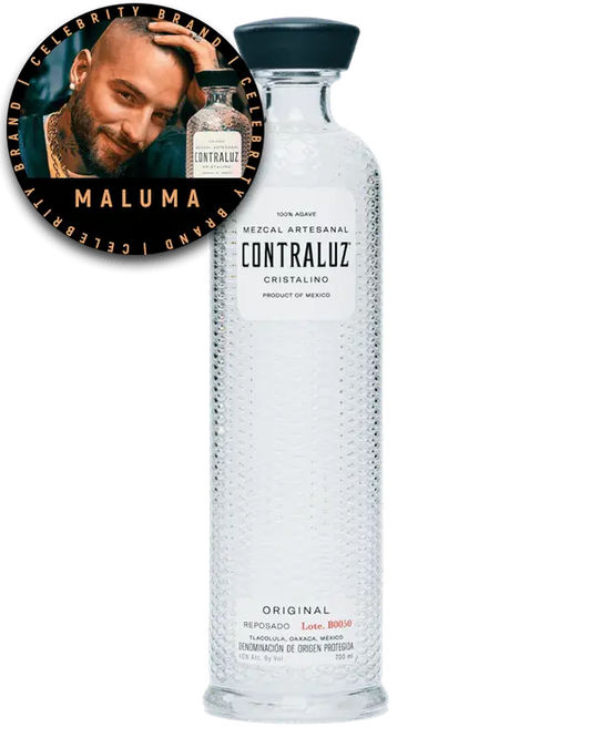 Contraluz Mezcal Artesanal Cristalino Espadin by Maluma