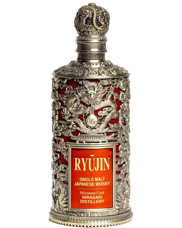 Ryujin Single Malt Japanese Whisky Mizunara Cask by Nirasaki Distillery