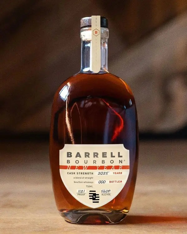Barrell Bourbon New Year 2025 Cask Strength Bourbon Whiskey Limited Edition