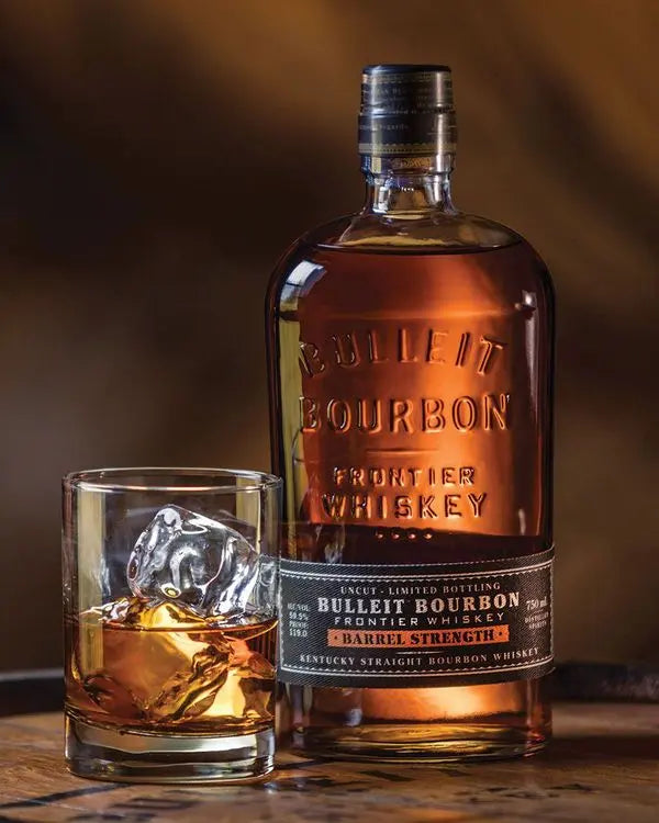 Bulleit Frontier Bourbon Barrel Strength Kentucky Straight Bourbon Whiskey