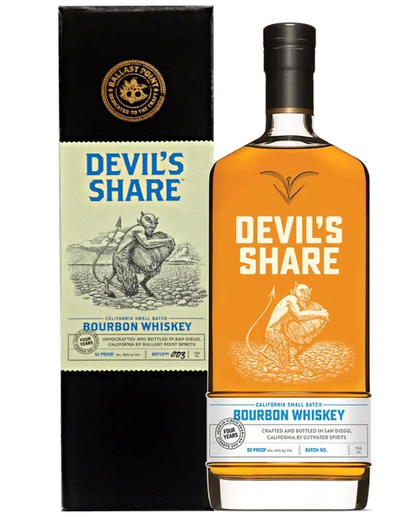 Cutwater Devil's Share Bourbon Whiskey