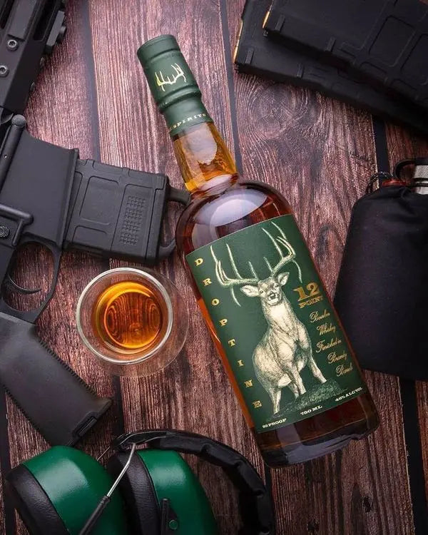 Droptine 12 Point Bourbon Whiskey Finished in Brandy Barrels