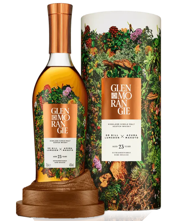 Glenmorangie Dr Bill Lumsden X Azuma Makoto 23 Years Old Highland Single Malt Scotch Whiskey Rare Release