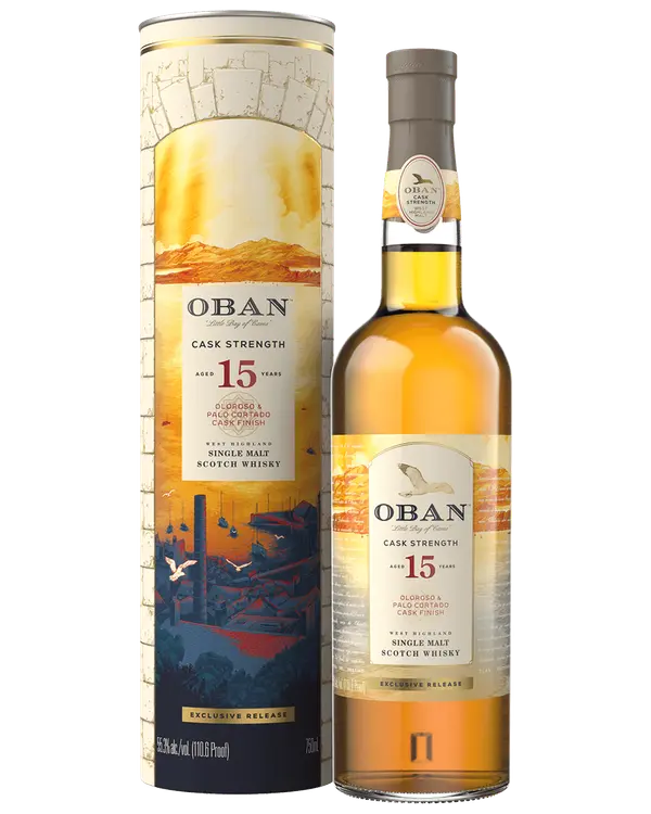Oban 15 Year Old Cask Strength Single Malt Scotch Whisky