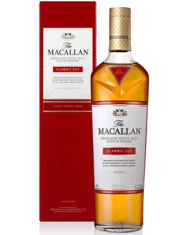 The Macallan Classic Cut 2024 Highland Single Malt Scotch Whisky Limited Edition
