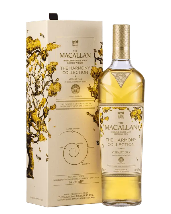 The Macallan The Harmony Collection Vibrant Oak x Cirque Du Soleil Highland Single Malt Scotch Whisky Limited Edition