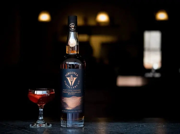 Virginia Distillery Co. VHW Port Cask Finished Virginia Highland Whisky