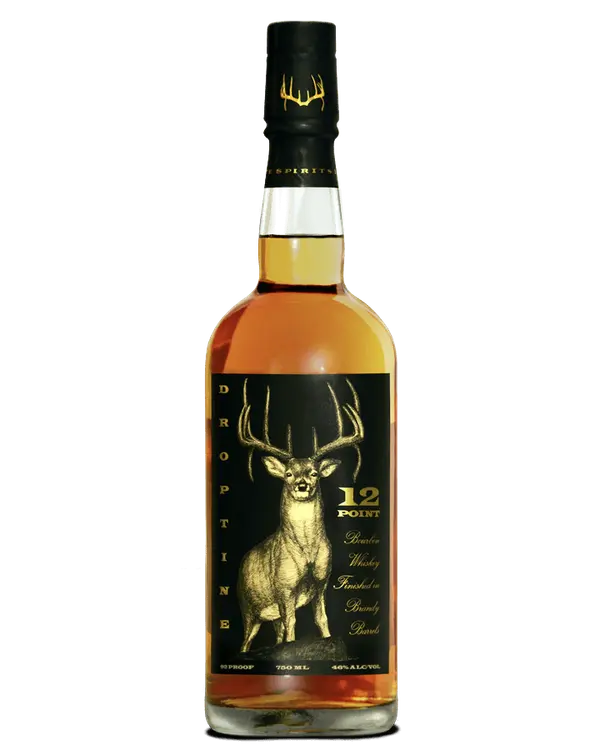 Droptine 12 Point Bourbon Whiskey Finished in Brandy Barrels