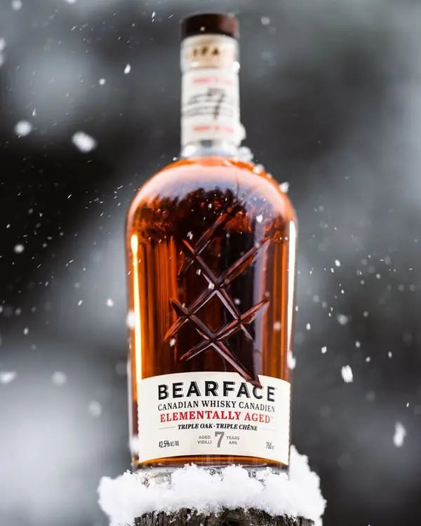 Bearface Elementally Aged Triple Oak Canadian Whisky