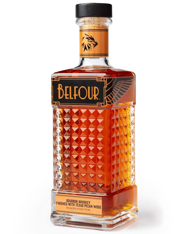 Belfour Bourbon Whiskey Finished With Texas Pecan Wood