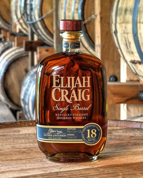 Elijah Craig 18-Year-Old Single Barrel Kentucky Straight Bourbon Whiskey