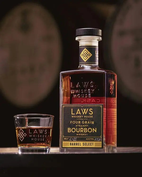 Laws Whiskey House Four Grain Straight Bourbon Barrel Select