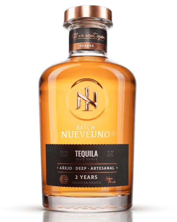 NueveUno Organic Tequila Anejo Artesanal Deep Aged 2 Years