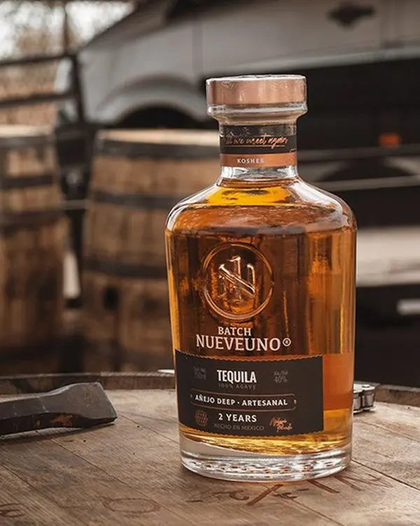 NueveUno Organic Tequila Anejo Artesanal Deep Aged 2 Years
