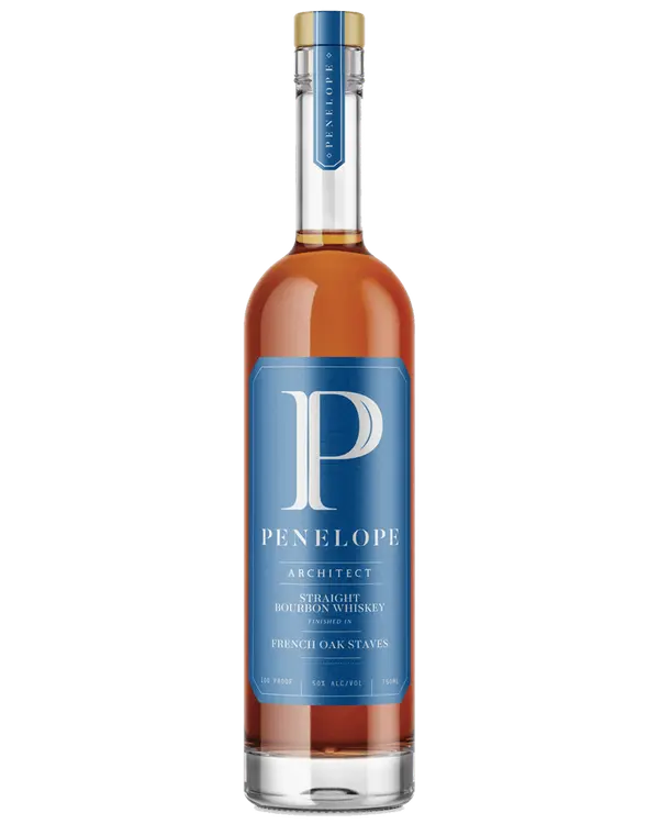 Penelope Architect Straight Bourbon Whiskey Finished In French Oak Staves