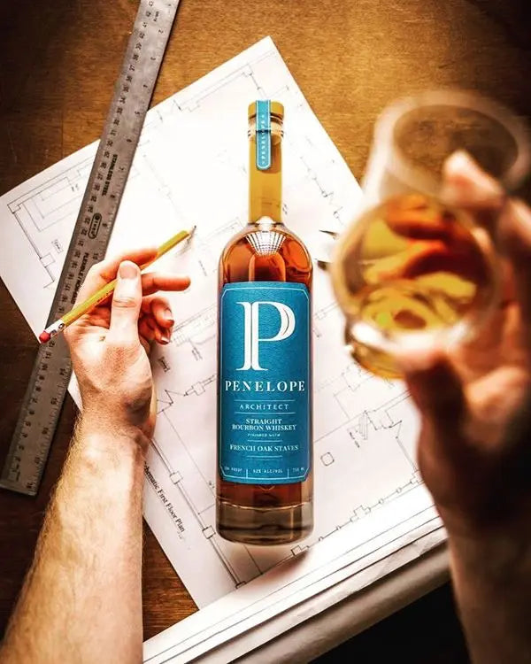 Penelope Architect Straight Bourbon Whiskey Finished In French Oak Staves