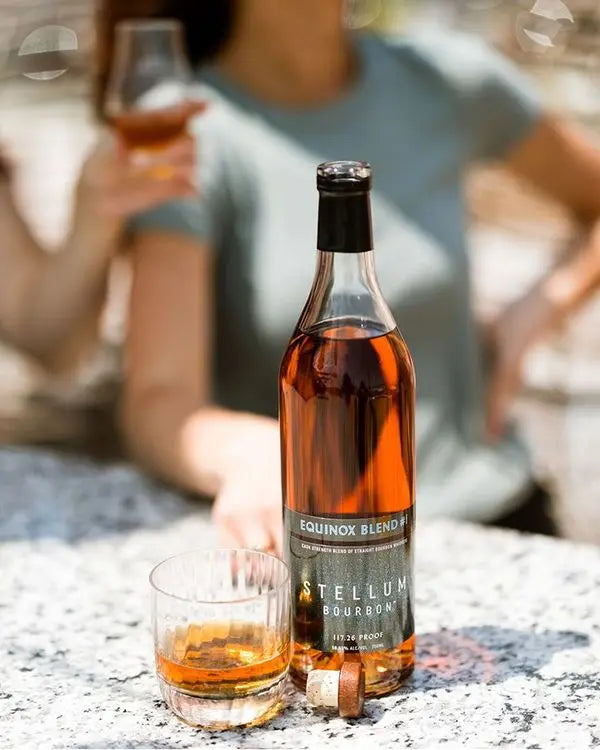 Stellum Equinox Blend #1 Bourbon Cask Strength Blend of Straight Bourbon Whiskeys
