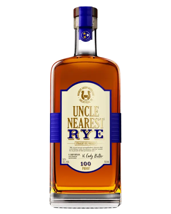 Uncle Nearest Straight Rye Whiskey 100 Proof