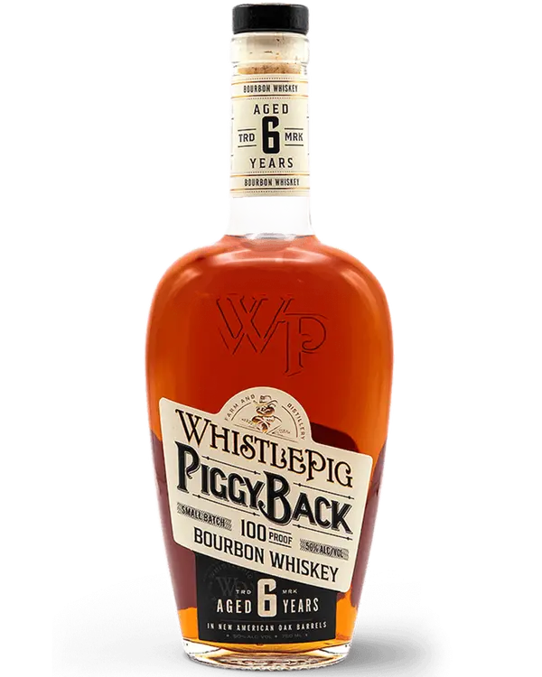 Whistlepig PiggyBack 100 Proof Bourbon Whiskey Aged 6 Years