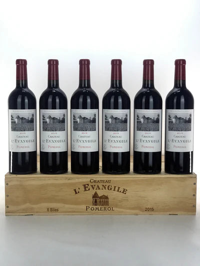 2015 Chateau L'Evangile, Pomerol, Case of 6 btls