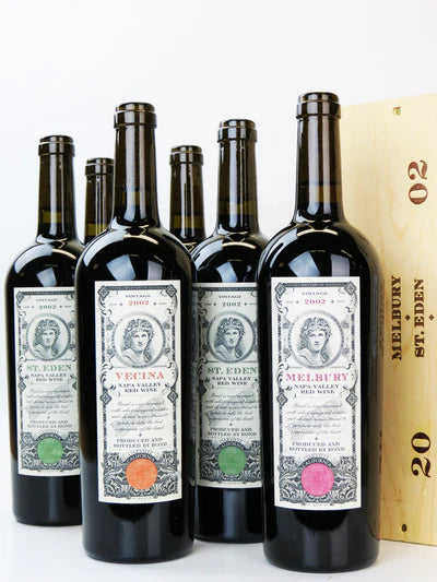 2002 BOND, Terroir Portfolio, Napa Valley, Case of 6 btls [Eden, Vecina, Melbury]