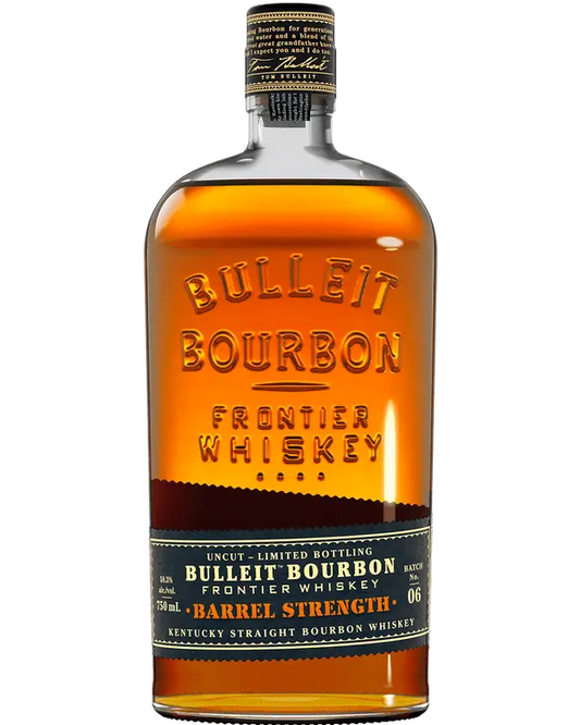 Bulleit Frontier Bourbon Barrel Strength Kentucky Straight Bourbon Whiskey