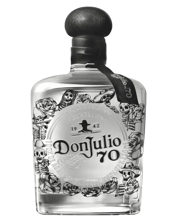 Don Julio 70 Anejo Cristalino Tequila Dia De Muertos Limited Edition by Willy Chavarria