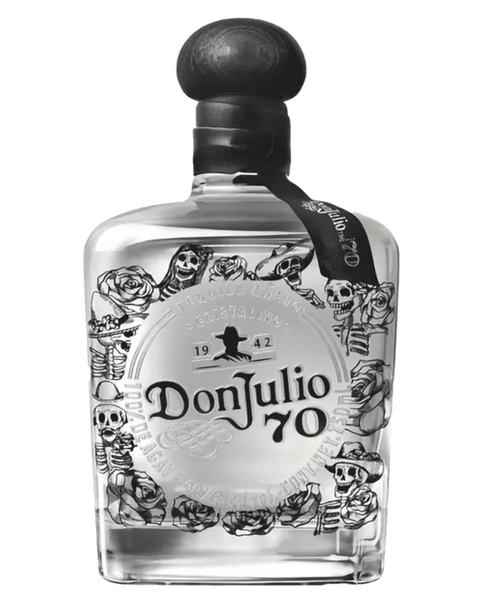 Don Julio 70 Anejo Cristalino Tequila Dia De Muertos Limited Edition by Willy Chavarria