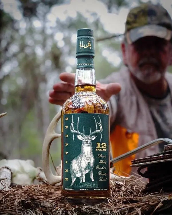 Droptine 12 Point Bourbon Whiskey Finished in Brandy Barrels