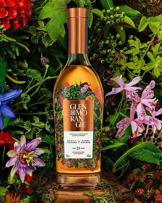 Glenmorangie Dr Bill Lumsden X Azuma Makoto 23 Years Old Highland Single Malt Scotch Whiskey Rare Release