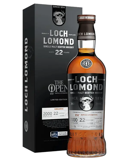 Loch Lomond 2000 The Open Course Collection 151 Royal Liverpool Organic 22 Year Old Single Malt Scotch Whisky