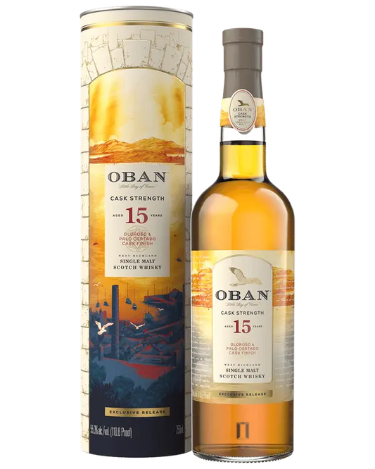 Oban 15 Year Old Cask Strength Single Malt Scotch Whisky
