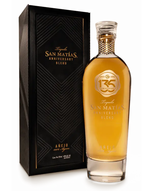 San Matias Tequila Anejo 135th Anniversary Blend Limited Edition