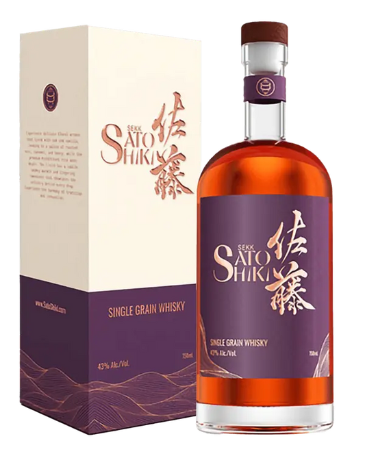 Sekk Sato Shiki Single Grain Japanese Whisky