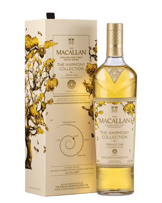 The Macallan The Harmony Collection Vibrant Oak x Cirque Du Soleil Highland Single Malt Scotch Whisky Limited Edition