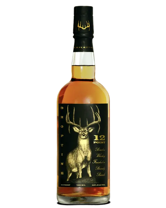 Droptine 12 Point Bourbon Whiskey Finished in Brandy Barrels