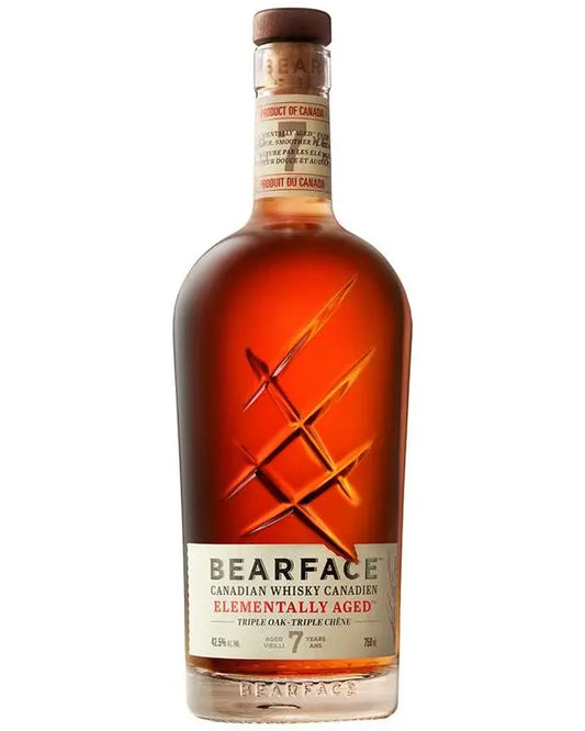 Bearface Elementally Aged Triple Oak Canadian Whisky