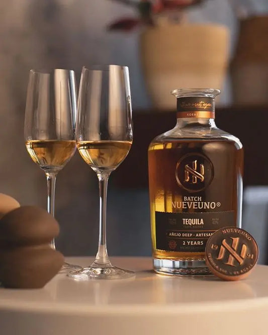 NueveUno Organic Tequila Anejo Artesanal Deep Aged 2 Years