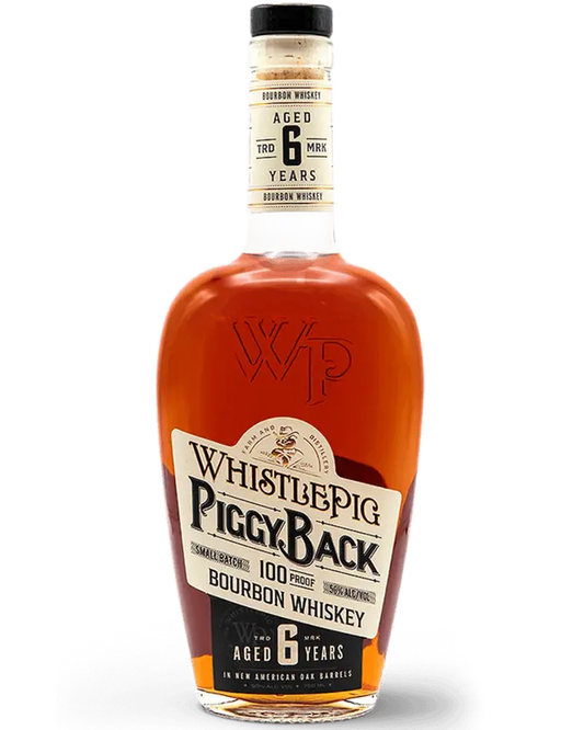 Whistlepig PiggyBack 100 Proof Bourbon Whiskey Aged 6 Years