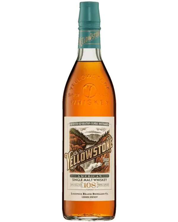 Yellowstone American Single Malt Whiskey 108 Proof