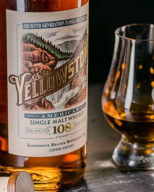Yellowstone American Single Malt Whiskey 108 Proof